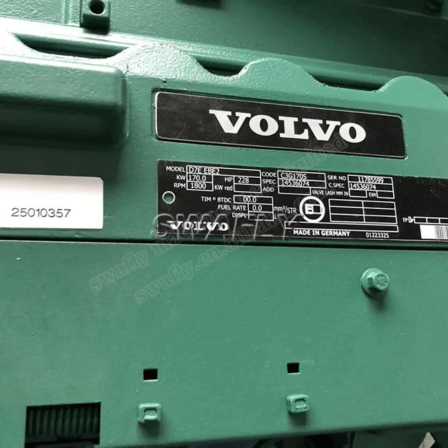 Deutz D7E Diesel Engine Assy for Volvo EC290 Excavator