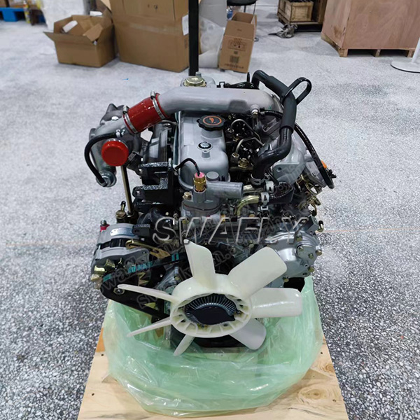 Isuzu 4 Cylinder 4JB1T Complete Engine Assembly