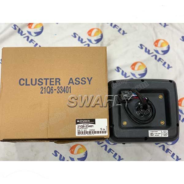 Hyundai R220-9S R220-9 Cluster Assy 21Q6-30104 21Q6-33402