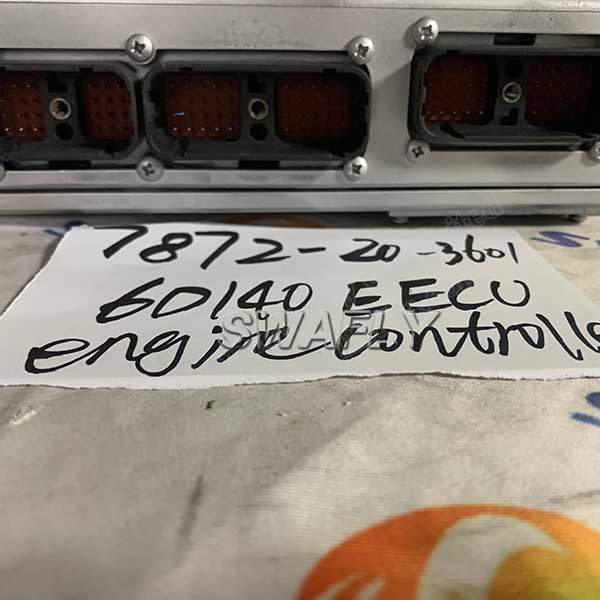 Komatsu SA6D140E-3 D155AX-5 Bulldozer Engine ECM Computer Board 7872-20-3601