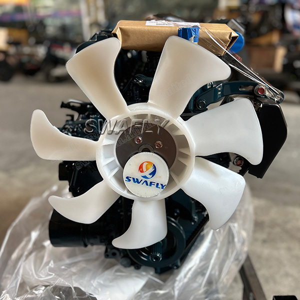 Kubota V2403-M-T-E3B engine 2700RPM 43.3KW