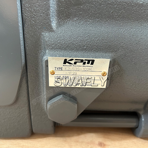 Hitachi 4633474 Excavator Fan Pump K3V63S-102R-1F29