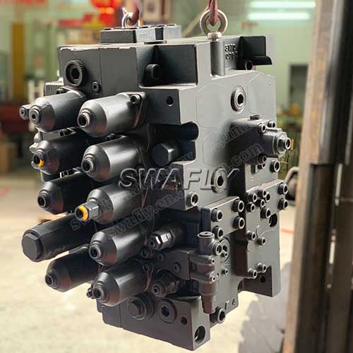 KMX32N Excavator Main Control Valve for Hyundai R380LC-9 R360LC-7A R380LC-9A